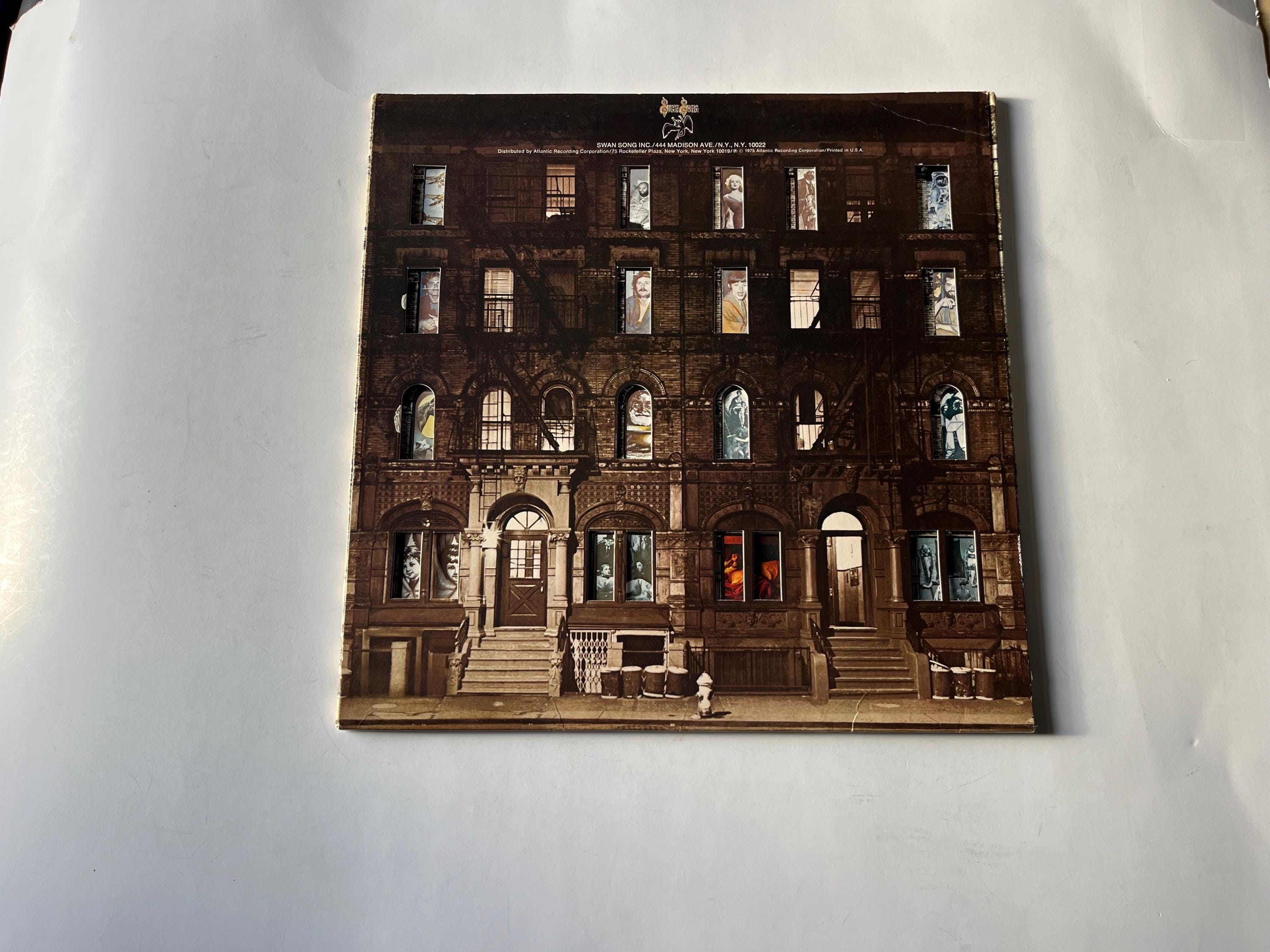 Vintage Led Zeppelin Physical Graffiti Vinyl Record LP - 1975 Swan