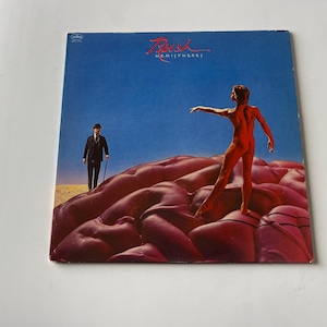 Vintage Rush Hemispheres Vinyl Record LP - 1978 Mercury Records