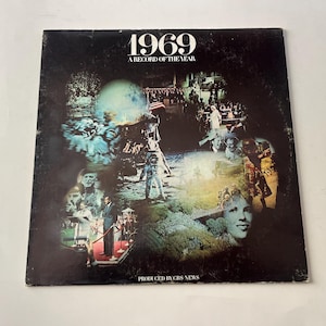 1969 A Record Of The Year Vinyl Record LP CBS News With Charles Kuralt 19?? Records Sale