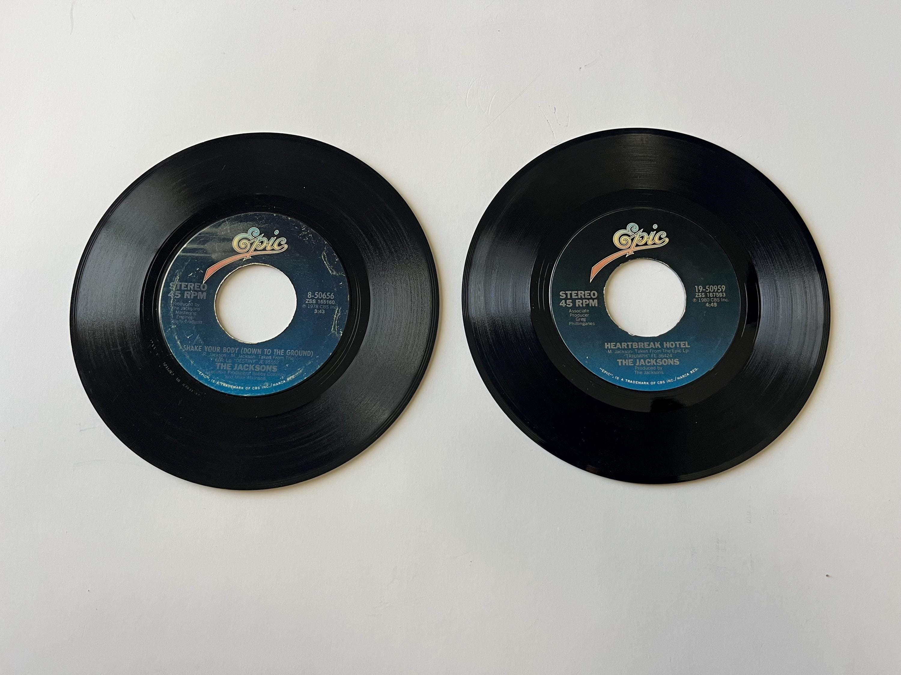 レコード ザ・ジャクソンズ ハートブレイク・ホテル 7インチレコード
