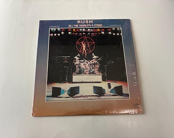 Vintage Rush - All the World's a Stage - Vinyl Record - Etsy