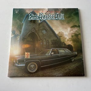 Disco de vinil Blue Oyster Cult On Your Feet Or On Your Knees LP BL 33372 (álbum duplo) Columbia Records, venda de discos de 1975