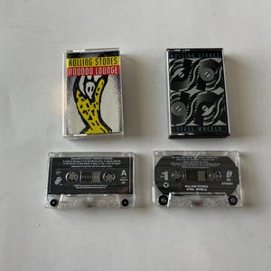 Rolling Stones Steel Wheels - Voodoo Lounge Lote de 2 Cassetes Sortidas à Venda