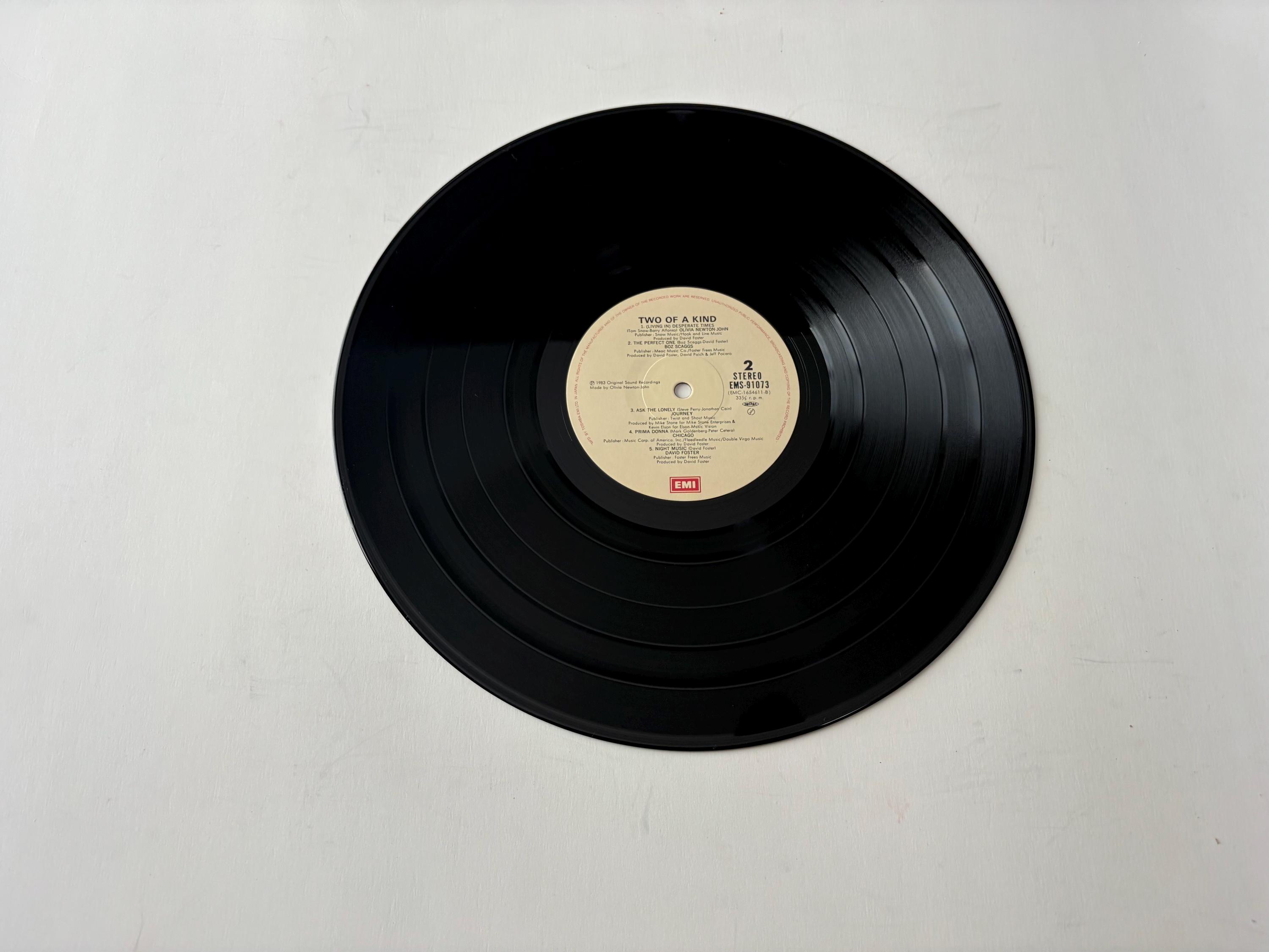 Two of A Kind Motion Picture Soundtrack LP - 1983 EMI Records