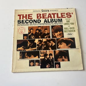 Segundo álbum dos Beatles, disco de vinil LP ST-2080 Capitol Records 1976 Beatles Records