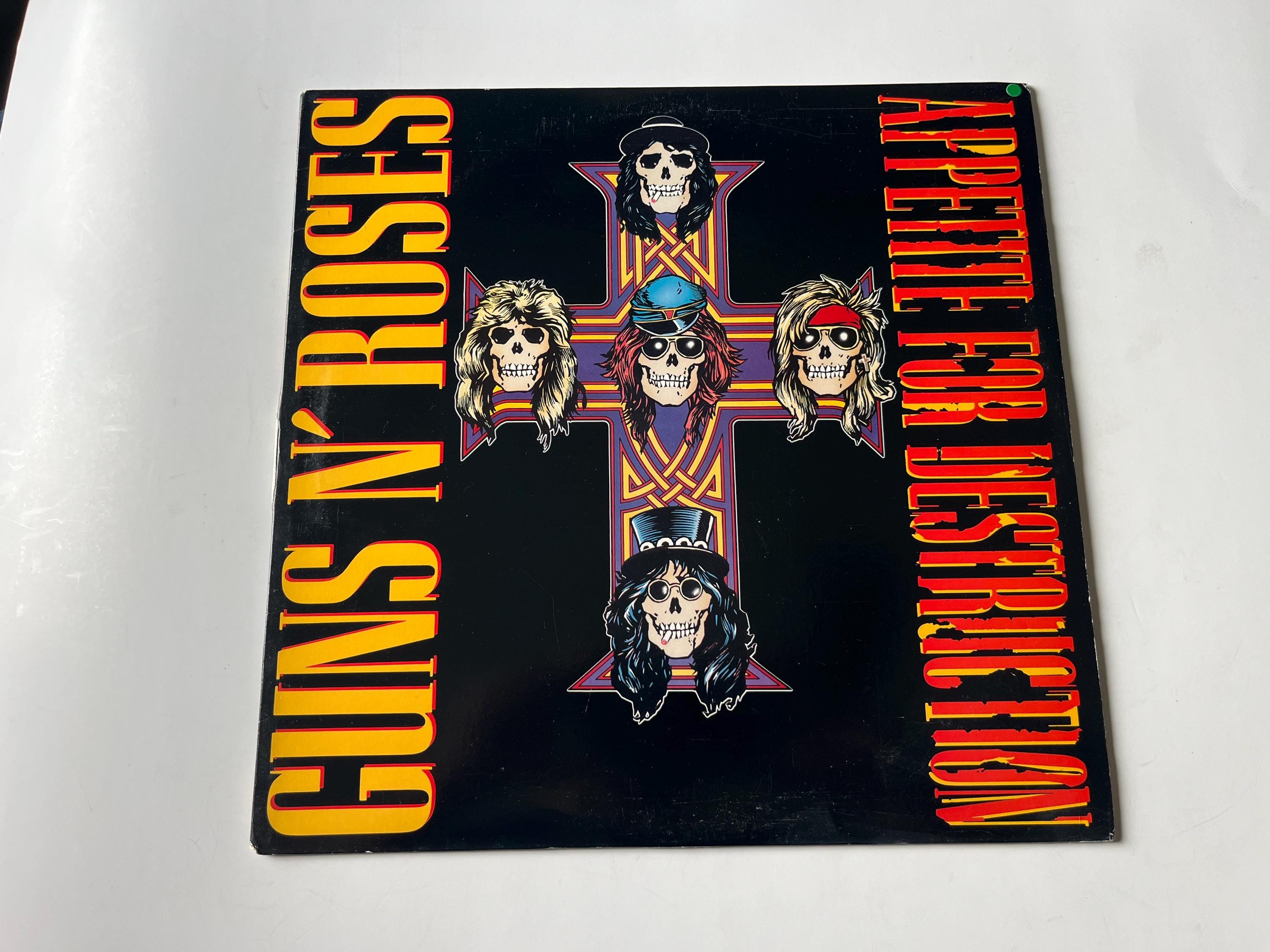 欧LP Guns N Roses Appetite For Destruction 00720642414811 Geffen Records, Uzi  /00260 Appetite For Destruction (Reissue) LP - Guns N' Roses