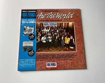 USA for Africa - We Are the World Vinyl Record LP (japan Issue