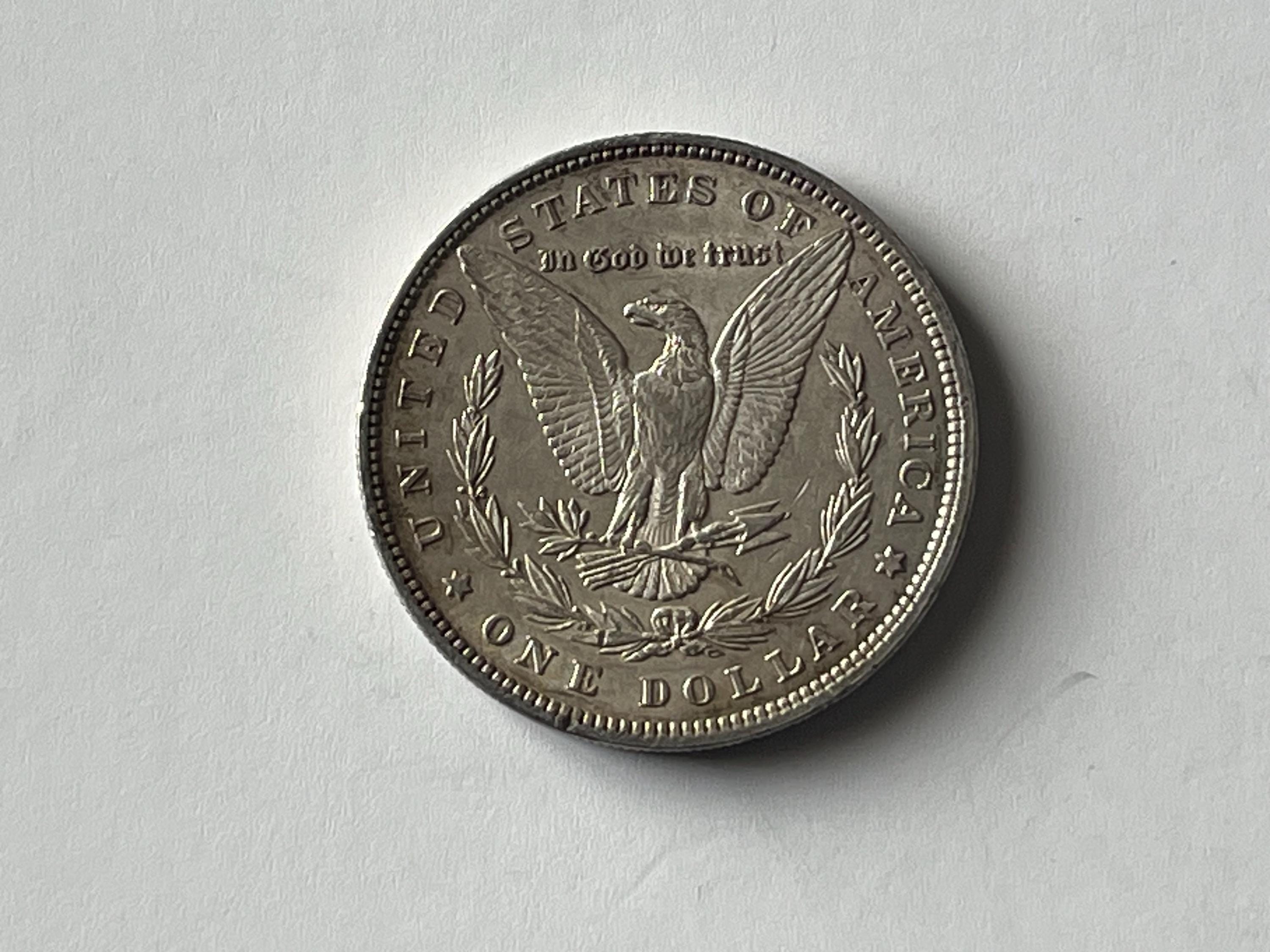 1896年米国モルガン銀貨希少コイン - Etsy 日本