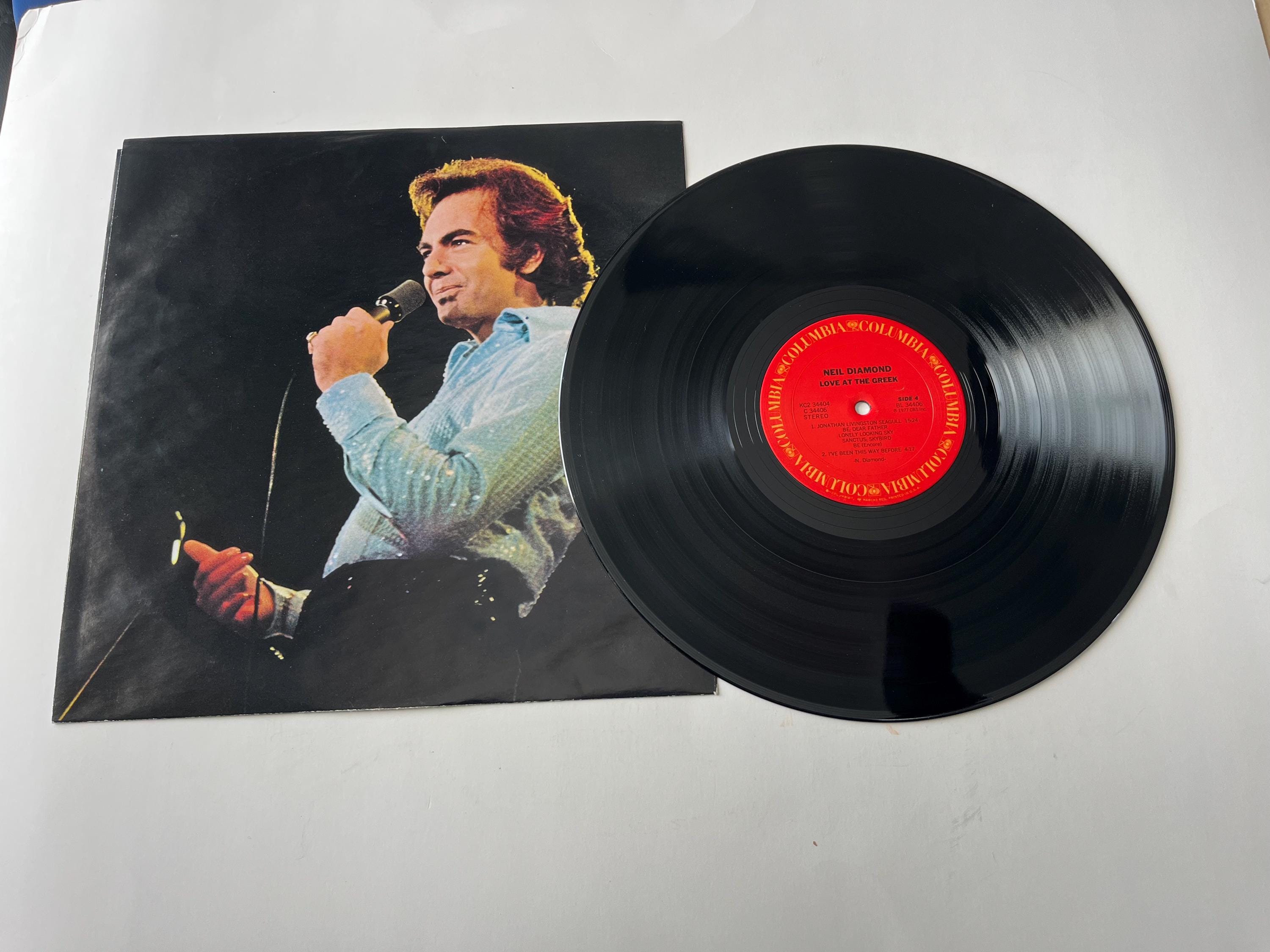 米2LP Neil Diamond Love At The Greek B003189501 	UME /00520 NEIL DIAMOND LOVE AT THE GREEK 2X LP 1977 ORIGINAL GREAT CONDITION