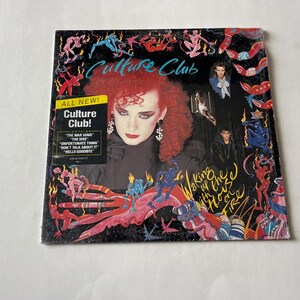 Culture Club - Waking Up With The House On Fire Vinyl Record LP - 1984