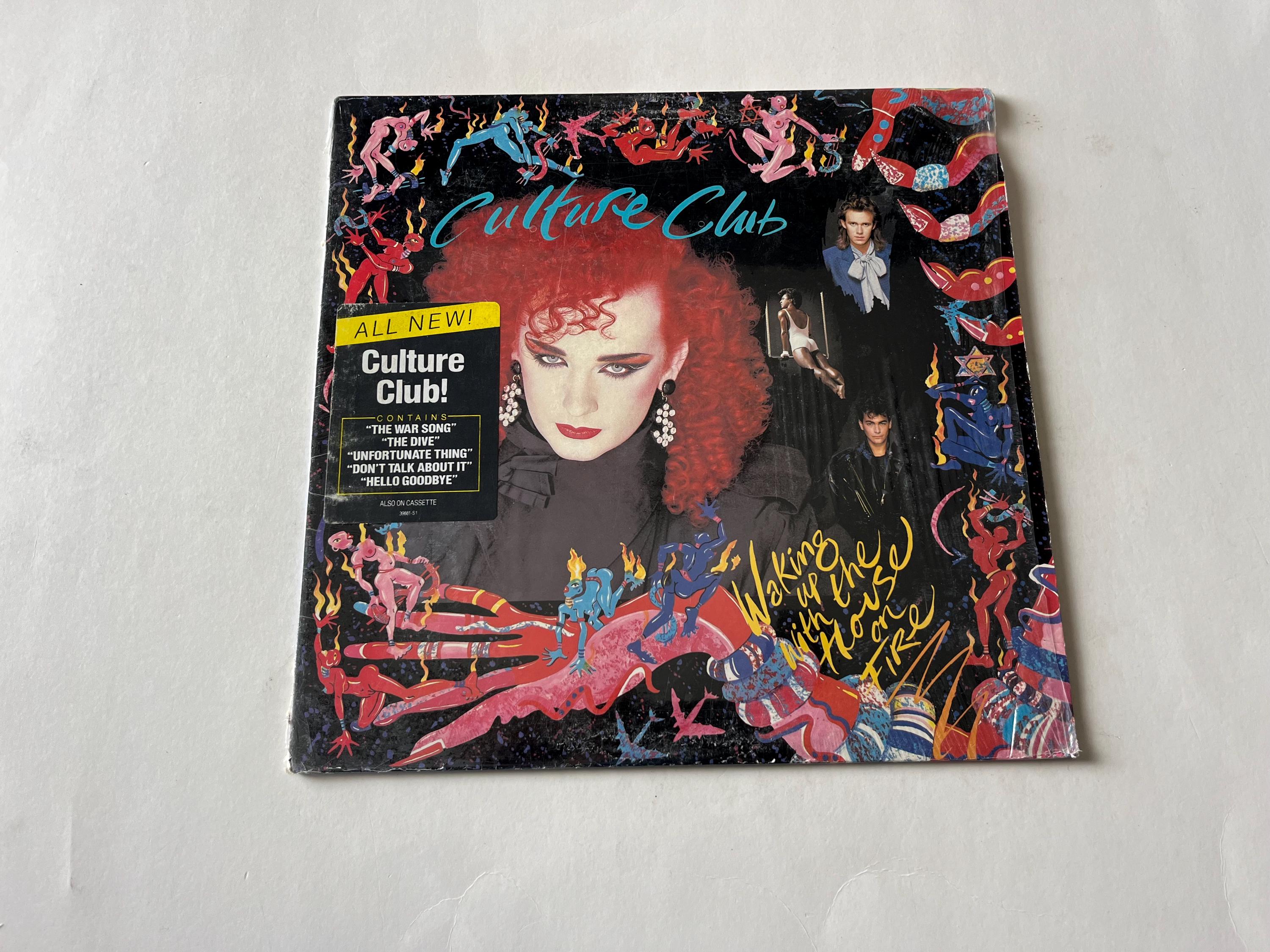 Culture Club - Waking up With the House on Fire Vinyl Record LP