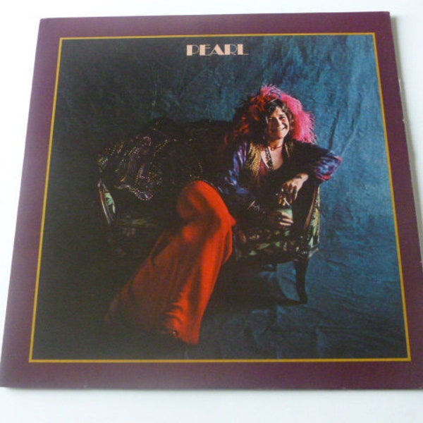 Janis Joplin Pearl Vinyl Record LP KC 30322 Columbia Records 1971 Record Sale
