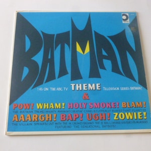 Batman The Bat Boys Vinyl Record LP DLP-249 Design Records 1966 Record Sale imagem 1