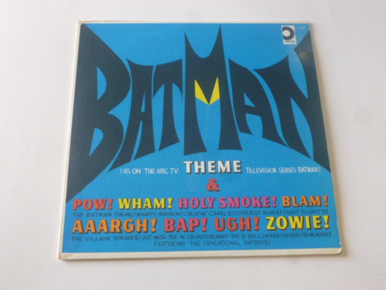 Batman The Bat Boys Vinyl Record LP DLP-249 Design Records 1966 Record Sale imagem 1