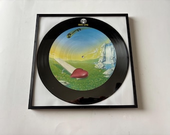 Picture Disc Heart Magazine : disque vinyle encadré LP de 1978