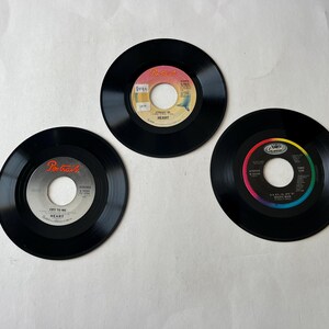 Heart Magic Man - Barracuda - Straight On Lot von 3 verschiedenen 45 U / min 7 &quot;Schallplattenverkauf