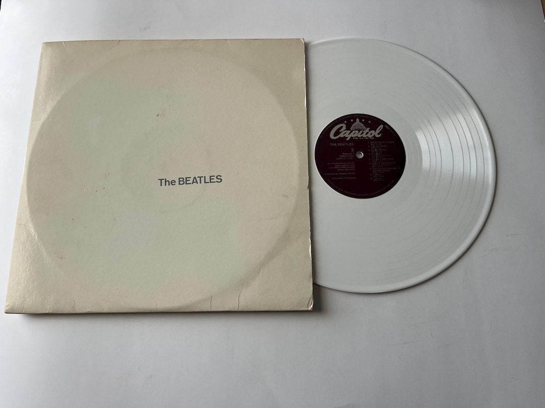 The Beatles WHITE ALBUM UK版 Side3,4のみ THE BEATLES WHITE ALBUM LP UK STEREO FACTORY SAMPLE DEMO