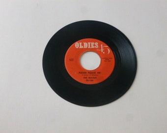 The Beatles Please, Please Me  7" 45rpm Record OL-150 Oldies Records 19??  /Jukebox Music (Read Description)