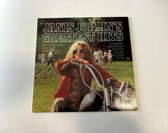 Janis Joplin's Greatest Hits Vinyl Record LP - 1973 Columbia Records