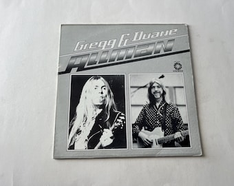 Disco de vinil Gregg & Duane Allman LP - 1973 Springboard Records