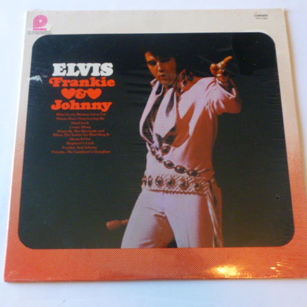 Elvis Presley Frankie & Johnny (Sealed) Vinyl Record LP ACL 7007 RCA Records Pickwick 1975 Record Sale