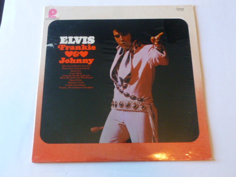 Elvis Presley Frankie & Johnny Sealed Vinyl Record LP ACL 7007 RCA Records Pickwick 1975 Record Sale image 1