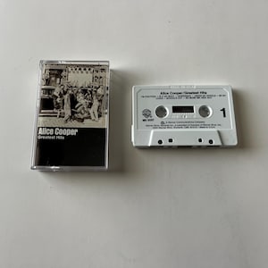 Alice Cooper Greatest Hits Cassette MS 3107 Warner Brothers Records 1974 Venda de Cassete