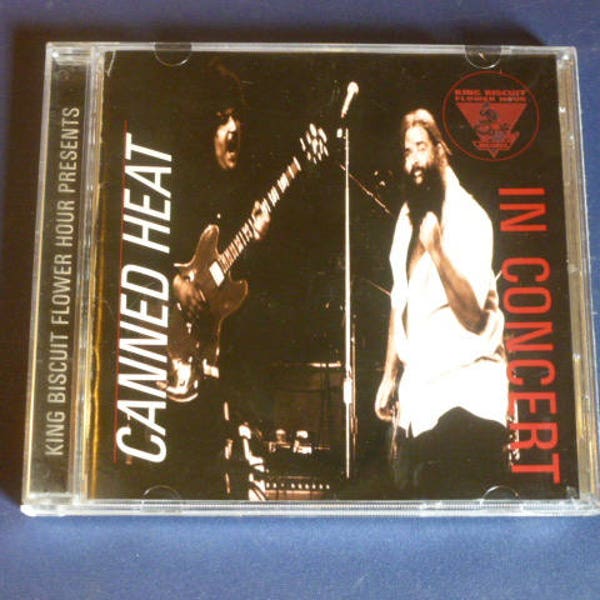 Canned Heat In Concert CD 70710-88005-2 King Biscuit 1995