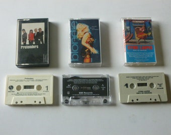 Cyndi Lauper - Blondie - Pretenders Lot Of 3 Assorted Cassette Sale