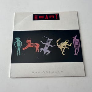 Heart Bad Animals  (Sealed) Vinyl Record LP PJ-512546 Capitol Records 1987 Record Sale