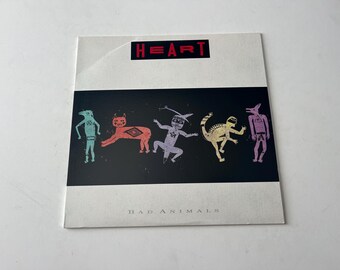 Heart Bad Animals Vinyl Record LP - Sealed 1987 Capitol Records