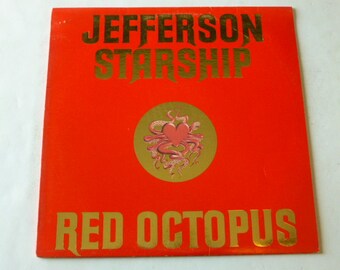 Jefferson Starship Red Octopus Vinyl Record LP BFL1-0999 Grunt Records 1975 Vinyl Records  Sale