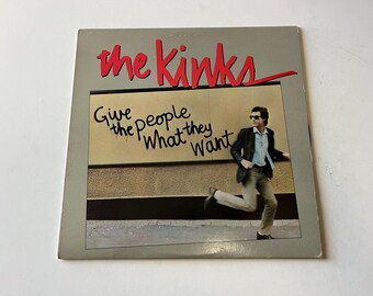The Kinks - Give The People What They Want - 1981 Vinyl Record