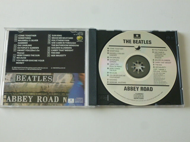 The Beatles - Abbey Road - 1987 Parlophone CD - Etsy