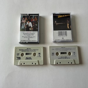 Billy Joel Songs In The Attic - Turnstiles Lot Of 2 Assorted Cassette Sale