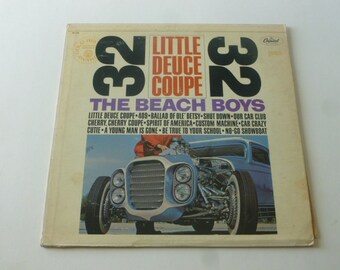 The  Beach Boys Little Deuce Coupe Vinyl Record LP SM 1998 Capitol Records 1976 Record Sale (Read Description)