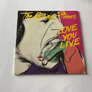 The Rolling Stones - Love You Live Double Album Vinyl LP 1977