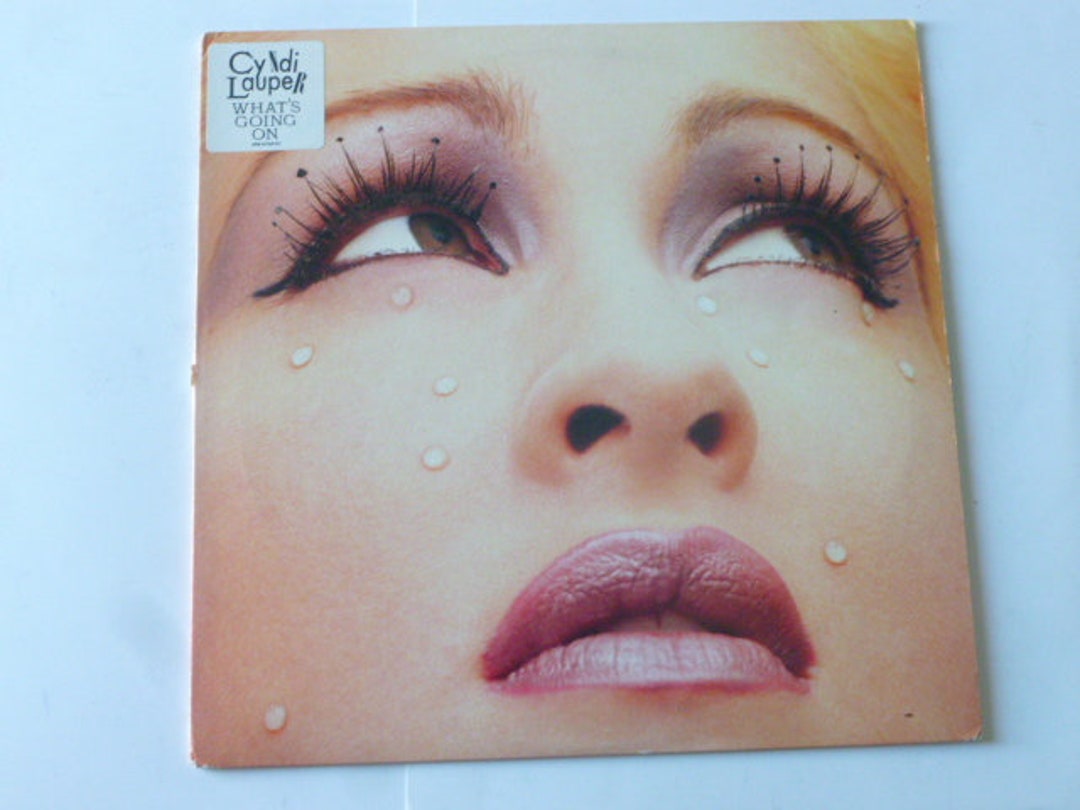 Cyndi Lauper What's Going on Vinyl Record LP 4R96740S1 Portrait