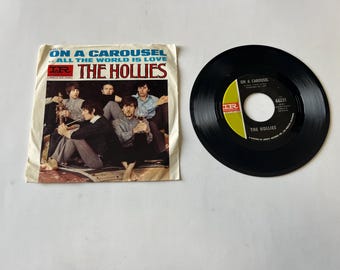 The Hollies - On A Carousel 7" 45 Record - 1967 IR Records