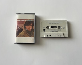 John Cougar American Fool Cassette - 1982 Riva Records