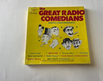 Sealed Radio Comedy Vinyl Record LP – Murray Hill, 5-Record Set