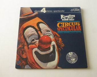 Ringling Bros And Barnum & Bailey Circus Spectacular Vinyl Record LP SP 44095 (Stereo) London Records 1967 (UK) Record Sale