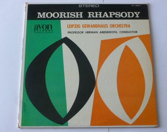 Humperdinck Moorish Rhapsody Vinyl Record LP AVS-13017 Avon Records A Product Of Urania 1951 Classical Records