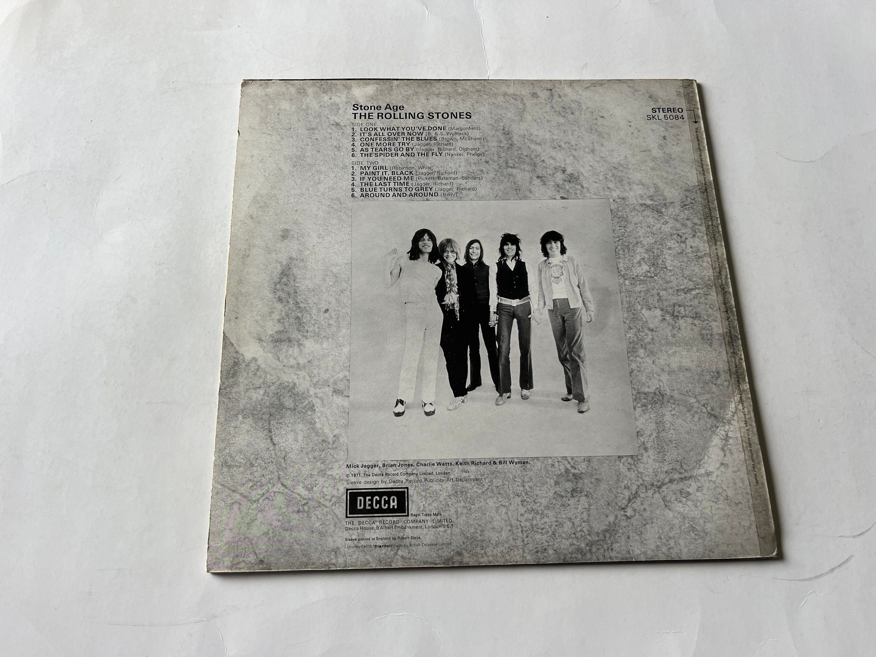 The Rolling Stones - Stone Age Vinyl Record LP - 1971 Decca UK