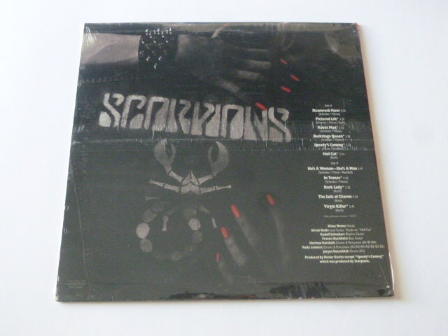 Scorpions レコード Best of Scorpions (sealed) Vinyl Record LP AFL1-3516 RCA