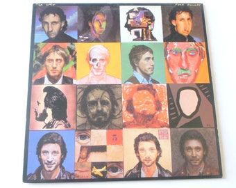 The Who Face Dances Vinyl Record LP HS-3516 (With Poster)  Goldshower Limited Warner Bros. Records 1981 Record Sale