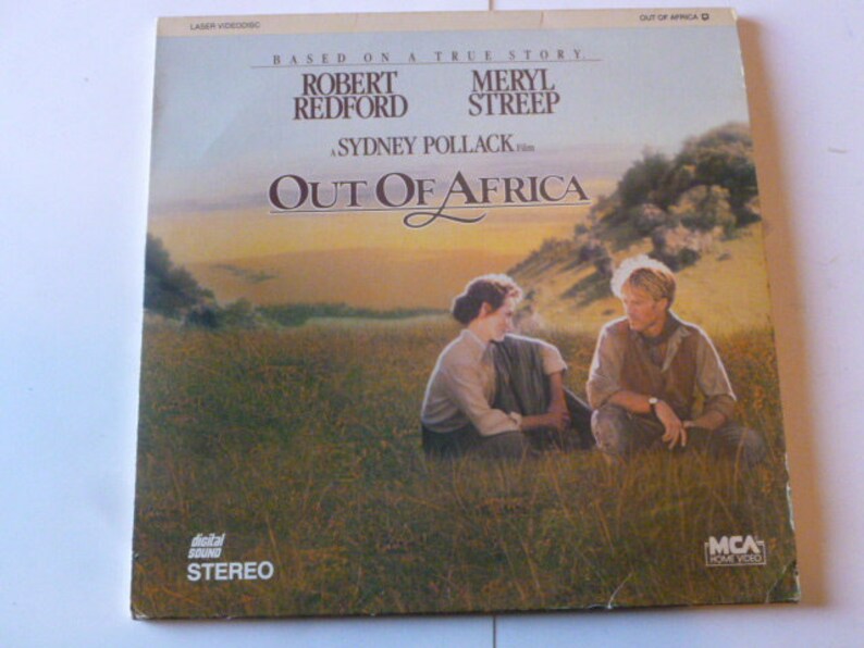 Out Of Africa Laser VideoDisc 1986 Sale