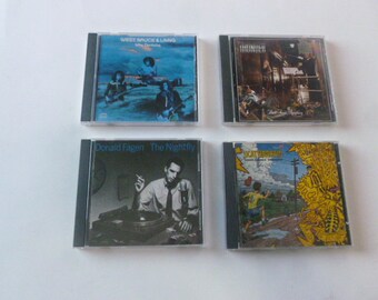 Scatterbrain - Donald Fagen - Thunder - West, Bruce & Laing Lot Of 4 CD Sale (Read Description)