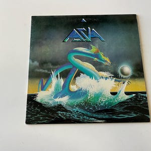 Asia Self-Titled Vinyl Record LP - 1982 Geffen Records