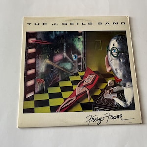 The J. Geils Band Freeze Frame Vinyl Record LP - 1981 EMI America